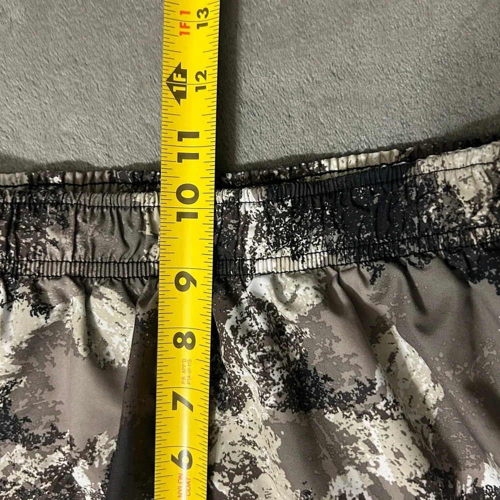 Nike Womens Tempo Running Shorts XS Grey Camo Dri-FIT Lined 847855-010
